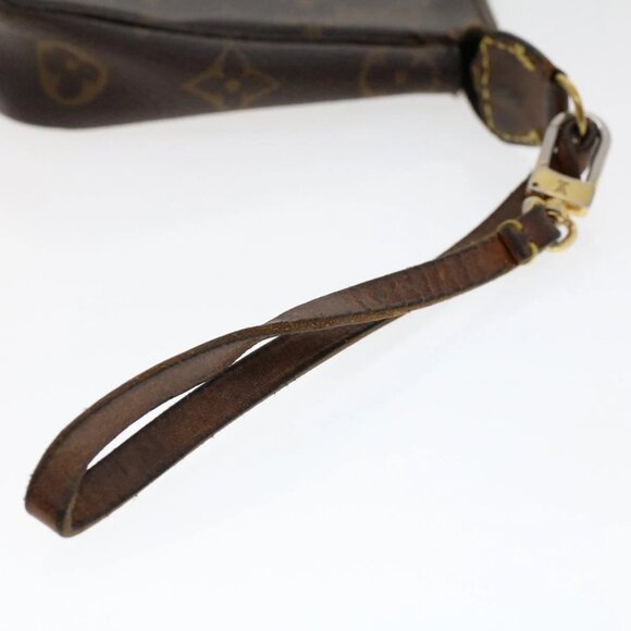 LOUIS VUITTON Monogram Pochette Accessoires Pouch M51980 LV Auth ar9825 - Picture 9 of 16